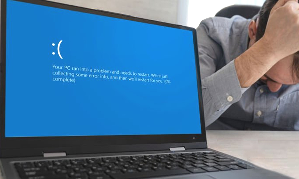 Reparamos falla de pantalla azul BSOD